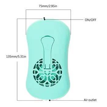 

USB Mini Fan Eyelash Mascara Dryer Quick Drying Makeup Kit with Foldable Mirror 63HD