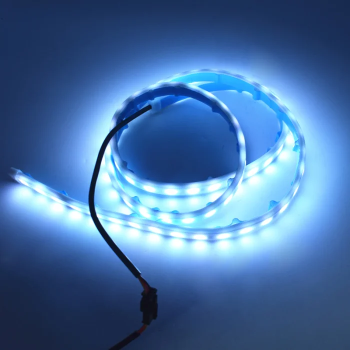 RGB красочный струящийся светодиодный фонарь для багажника автомобиля динамические мигалки СВЕТОДИОДНЫЙ ПОВОРОТНЫЙ задний светильник DRL светильник s NR