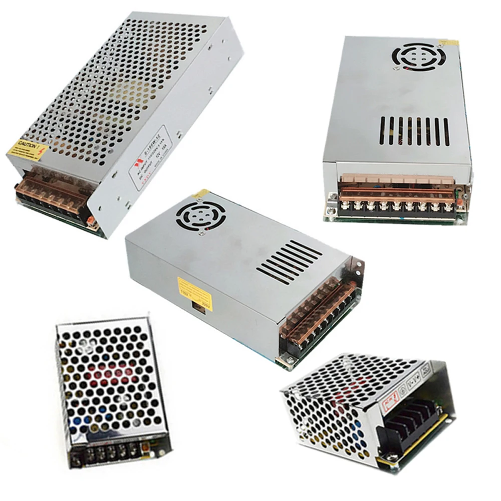AC85-265V 110V 220 V-12 V 1A 2A 3A 5A 10A 15A 20A 30A 40A 50A CCTV/Светодиодные ленты Питание адаптер