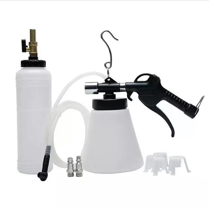 1L 0.75L Capaciteit Auto Remontluchter Pompen Vloeistof Pomp Kit Olie Veranderen Purge Tank Buizen Reparatie Tools Truck Auto Ac
