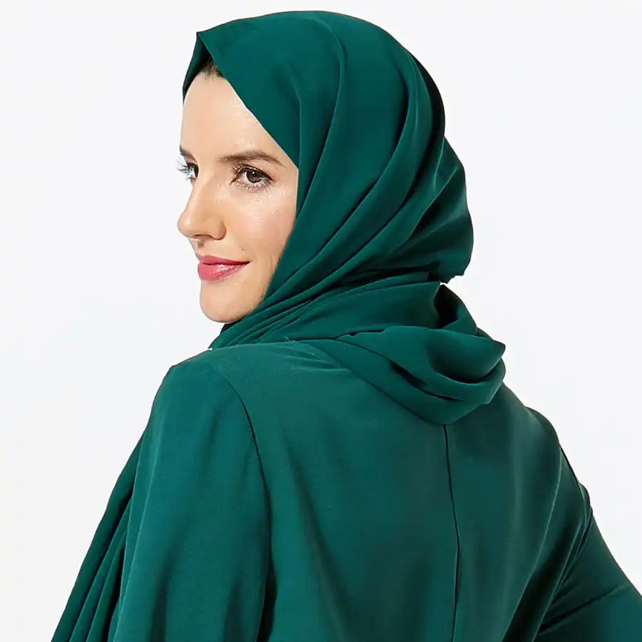 heavy chiffon hijab