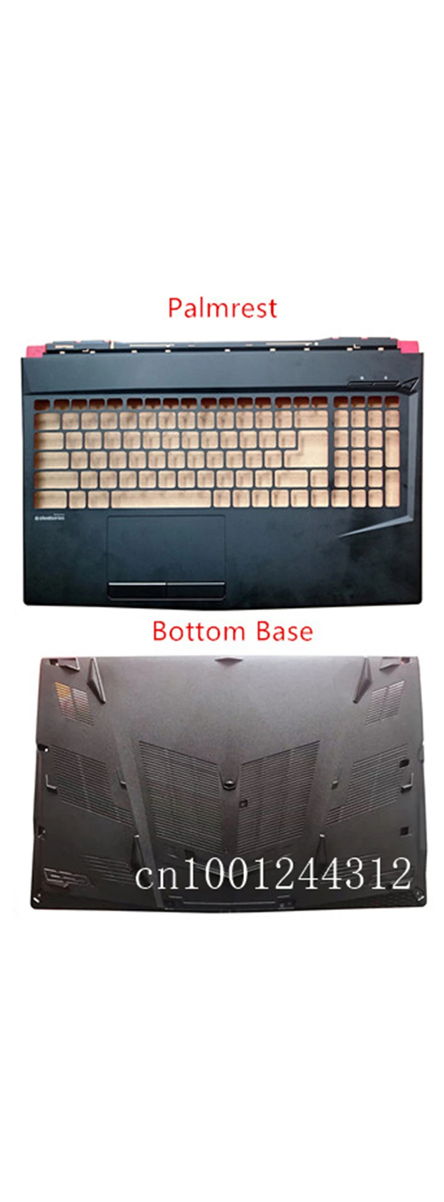 C D shell New Original For MSI GL63 GP63VR MS-16P4 LCD Rear Top Lid Back Cover / Bezel / Palmrest / Bottom Base / Hinge Cover - Цвет: C D shell