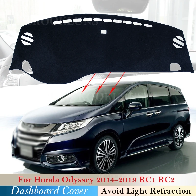 Dashboard Cover Protective Pad for Honda Odyssey 2014~2019 JDM 