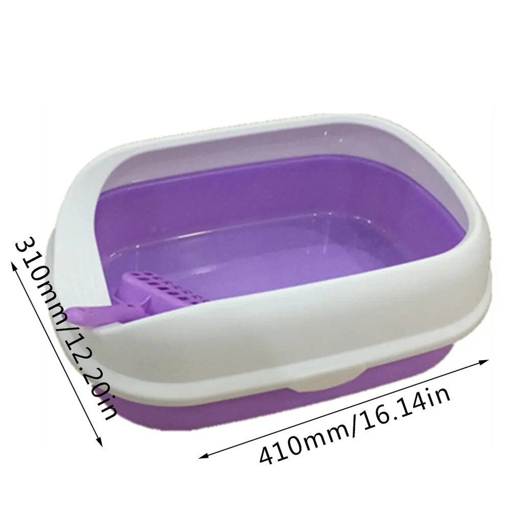 Portable Clean Cat Litter Box Training Bedpans Open Top Cat Sand Litter Box Cat Toilet Trainer For Pets Supplies Portable Clean Cat Litter Box Training Bedpans Open Top Cat Sand Litter Box Cat Toilet Trainer For Pets Supplies
