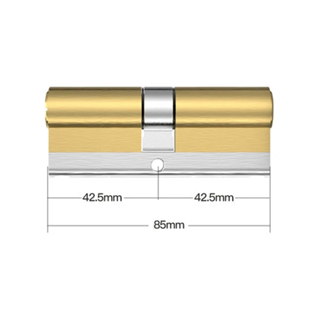 10 ключей замена замка C Класс входные двери системы безопасности замок цилиндр Ручка цилиндр дефиант двойной цилиндр замок - Цвет: A42.5B42.5 L85mm