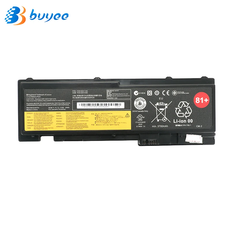 Новый оригинальный аккумулятор для Lenovo ThinkPad T430S T420S T420si T430si 45N1039 45N1038 45N1036 42T4846 42T4847 |