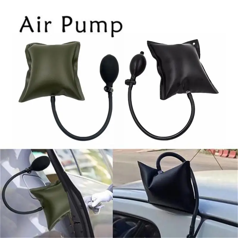 2x Automotive Air Pump Wedge Auto Hand Tool Inflatable Pump For Car Door Window 