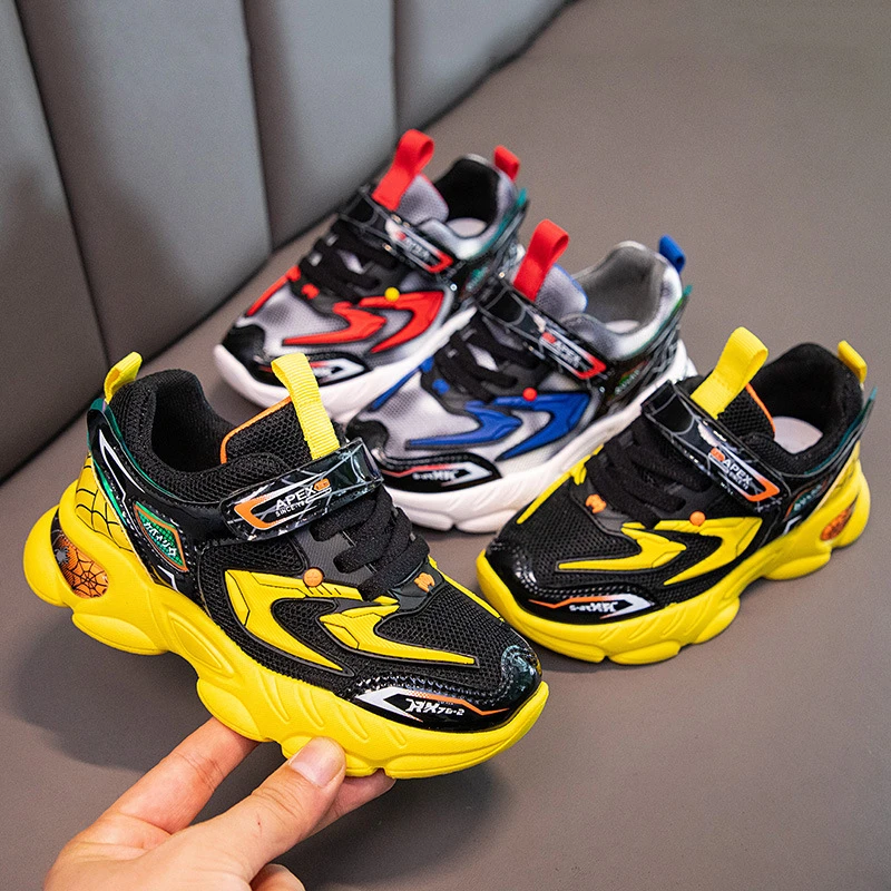 ディズニー 男の子と女の子のための春と秋の靴 軽量で通気性のあるランニングシューズ ブランドのスポーツシューズ Sneakers Aliexpress