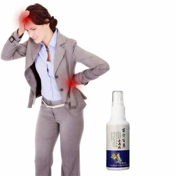 

80ml Rheumatism Arthritis Osteopathy Sprays Cold Compress Natural Herbs Gentian Essential Oil Plaster Detumescence Ointment New