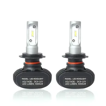 

S1-CSP Car Large Red Front Light Induction Car Bright Light LED Charging Flashlight Driving Waterproof Torch Car Headlight