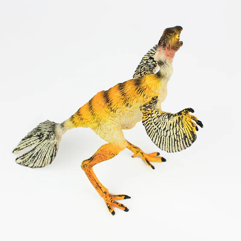 Jurassic China Sinornithosaurus Model Dinosaur Toy Pterosaur Dinosaur Model Children'S Educational Toy Decoration