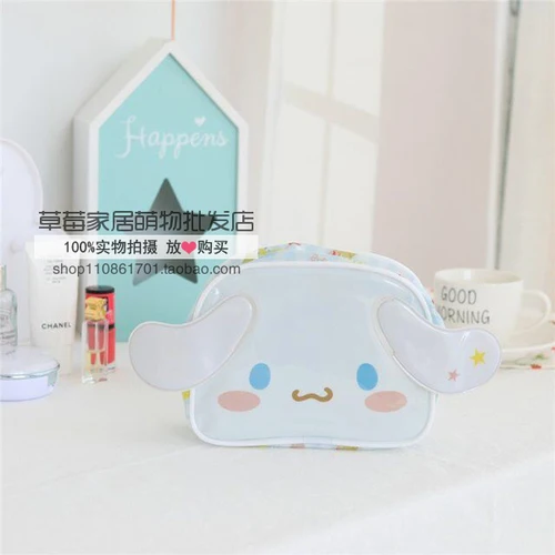 Sanrio, Hello Kitty My Melody косметиoroll косметичка из ПВХ женские водонепроницаемые портативные дорожные моющиеся сумки Органайзер для макияжа - Цвет: 2