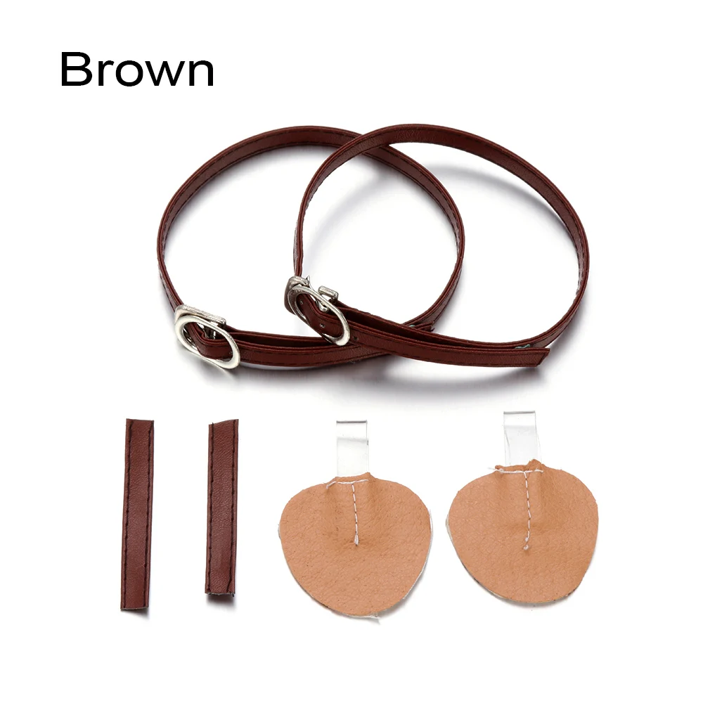 Brown 1Pair Fashion Adjustable Shoelaces for High Heels Shoe Belt Ankle Holding Loose Women Anti-skid Bundle Laces Tie Straps Band - Цвет: Brown