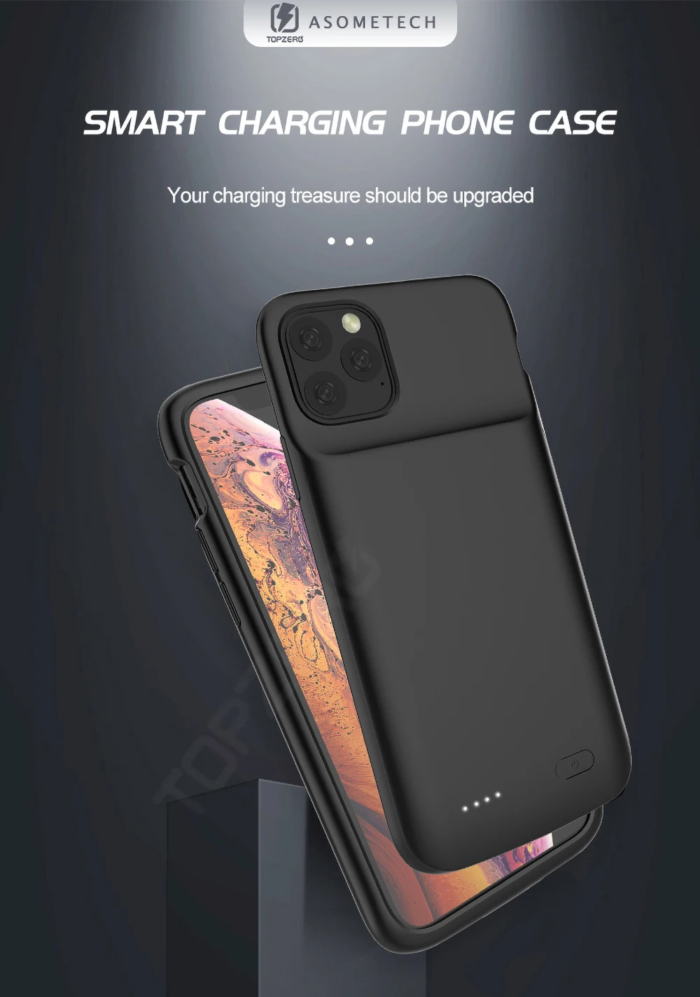 Зарядное устройство чехол для iPhone 5 5S SE 6 6S 7 8 Plus X XS XR XS MAX 11 Pro MAX Универсальное портативное зарядное устройство чехол