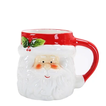 

Green + Coffee Vessel Christmas Cartoons Ceramic Cups Milk Coffee Water cups