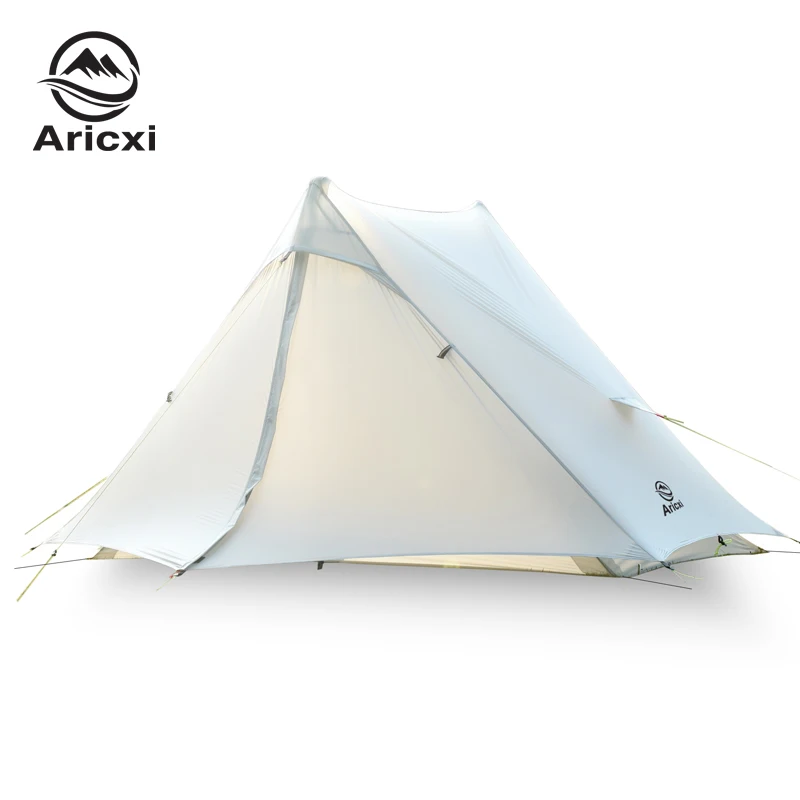 Aricxi Tente De Camping Ultralegere Exterieure Pour 2 Personnes Sans Bras Professionnelle En Nylon Argente 15d Nouveaute Aliexpress
