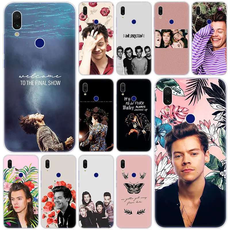 Певица Harry Styles One Direction Силиконовый чехол для телефона Xiaomi Redmi K20 Pro 8 8A 7 7A 6 6A 5 Plus S2 Note