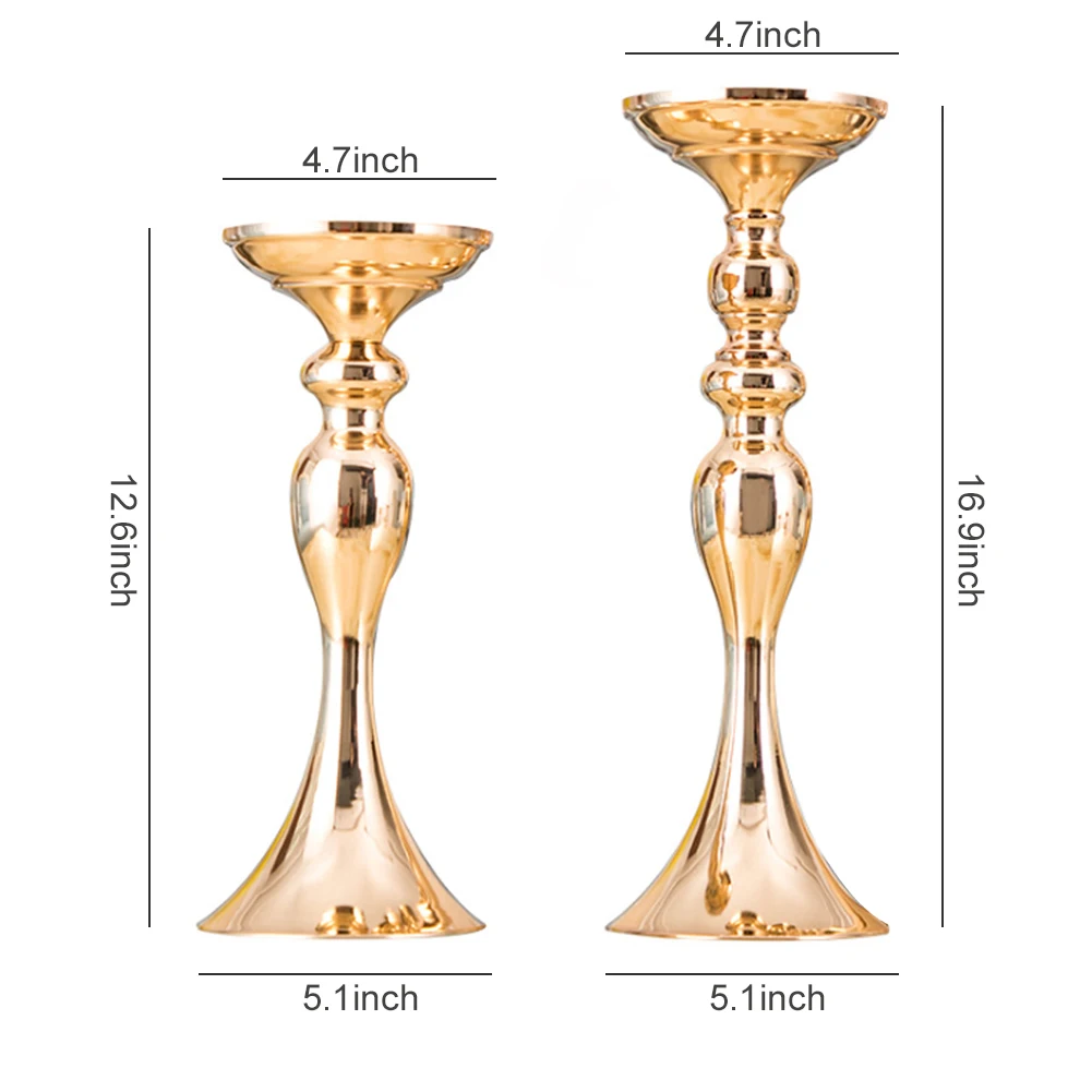 Home Table Accessories Candle Holder Road Lead Metal Portable Multipurpose Rustproof Wedding Props Stable Decorative Stand Craft