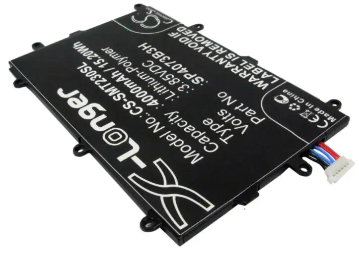 Cameron sino 4000 мА/ч, батарея для SAMSUNG Galaxy Tab4 7,0 3g LTE SM-230 SM-230UN SM-231 SM-235 SM-T230 SM-T231 SM-T235