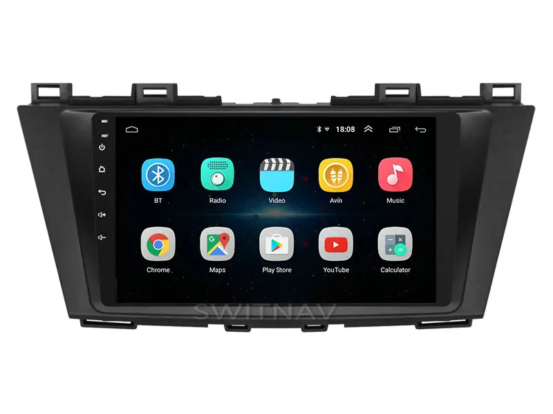 Автомобильный DVD плеер с Android 8 1 для MAZDA 5/PREMACY 2009 2012 автомагнитола gps мультимедиа