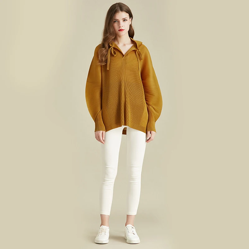 Spring and summer 2020 new 3D pleated thin T-shirt