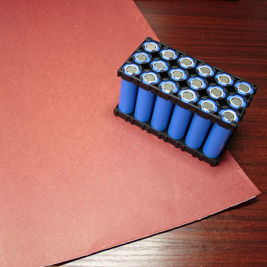 Изоляционная прокладка специальная изоляционная наклейка для литиевой батареи Термостойкая Бумага Красный Картон Быстрая Красная стальная бумага