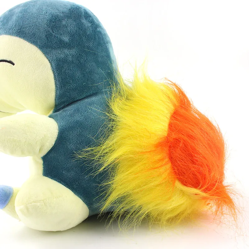 28 см новые Cyndaquil Плюшевые игрушки Мягкая кукла подарки на день рождения для детей