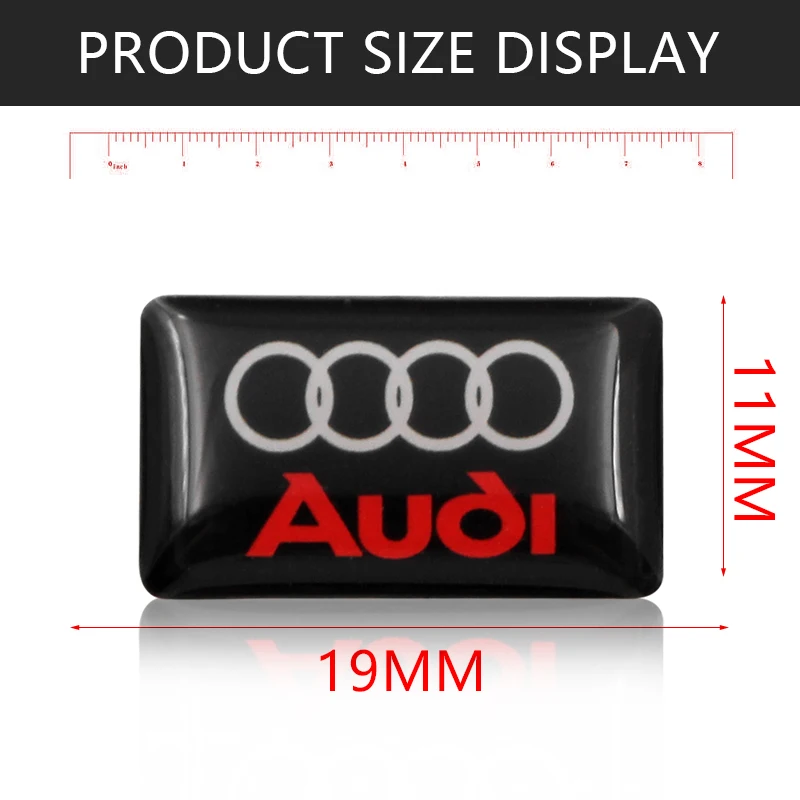 1 шт. стикер автомобиля рулевое колесо маленькая наклейка для Audi a3 a4 a5 a6 a7 a8 b5 b6 b7 b8