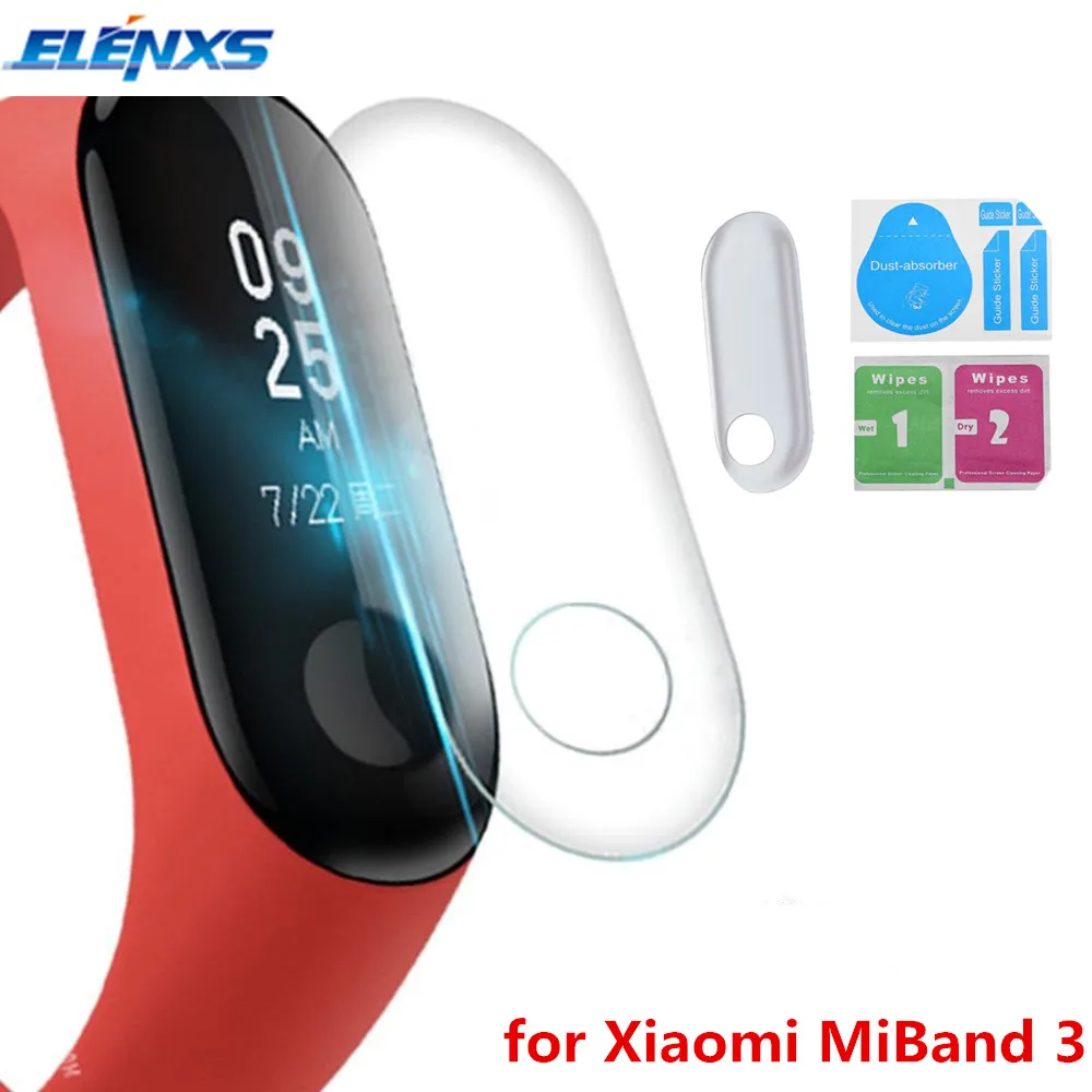 5/10 шт. защитная пленка для экрана Xiaomi Mi Band 3|Смарт-аксессуары| |