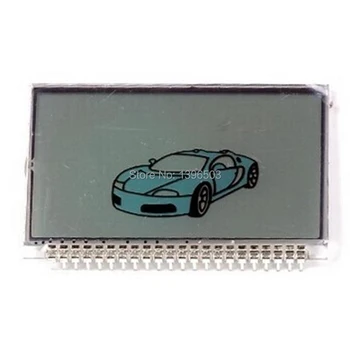 

10 PCS/lot X5 Keychain Lcd Display Screen for 10PCS Two way car alarm system Tomahawk X5 X3 LCD Remote Controller Key Fob Chain