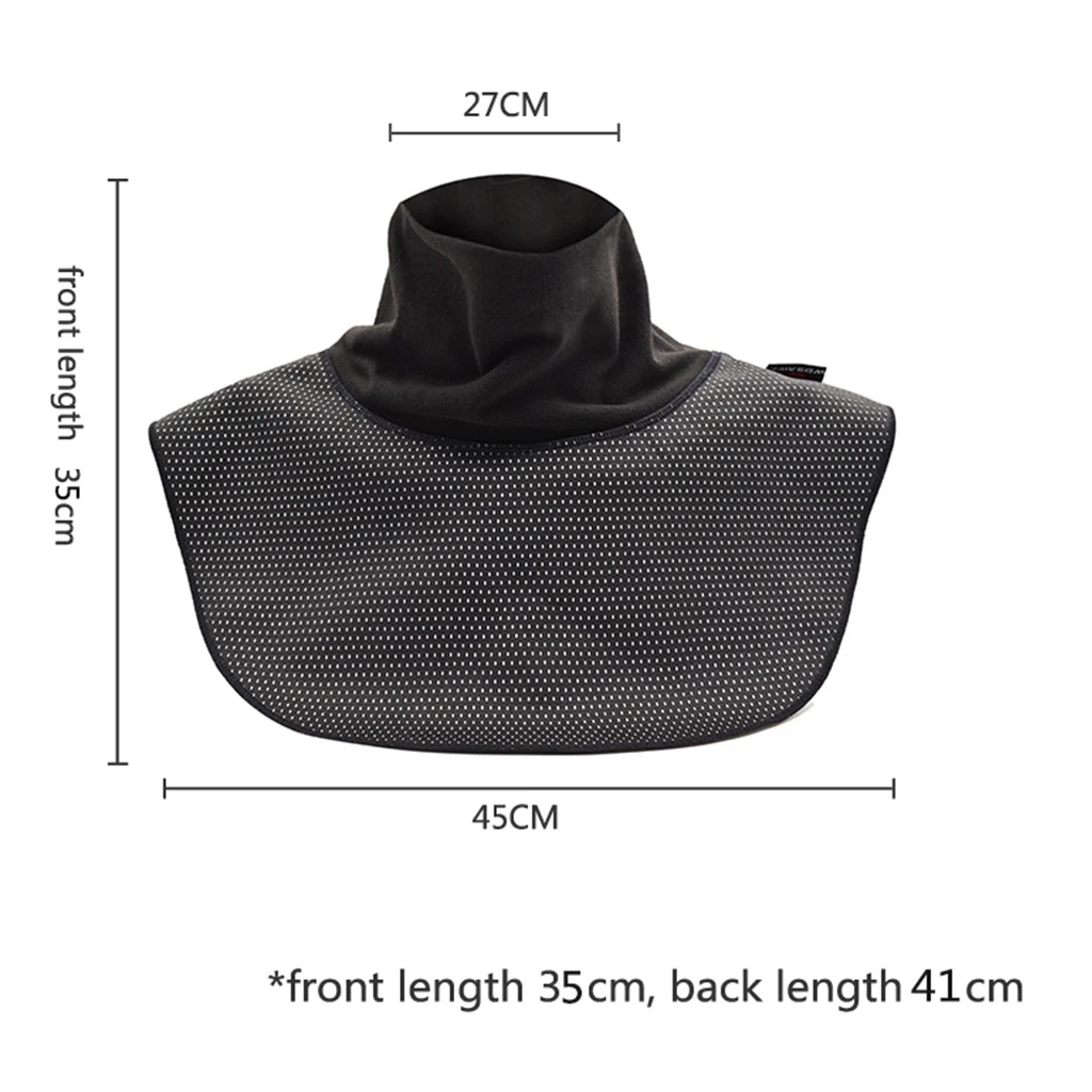 Thermal Bike Neck Warmer Motorcycle Chest Gaiter Shoulder Wrap Neckerchief Mask Scarf Beanie Tippet for Women Men