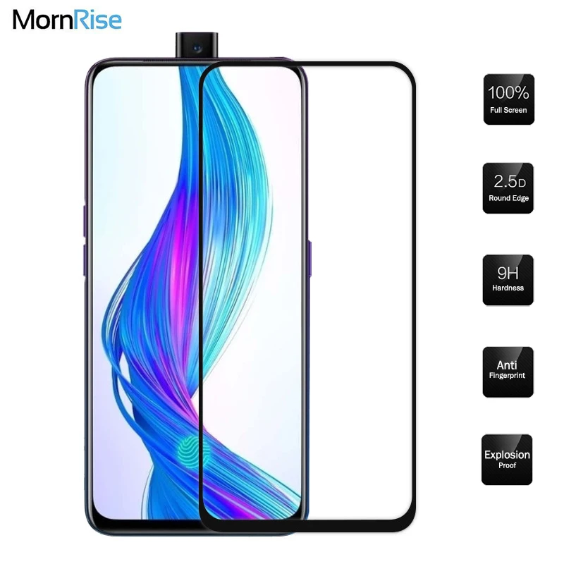 Закаленное стекло с полным покрытием для OPPO Realme 3 / 5 Pro защитная пленка экрана C11 2