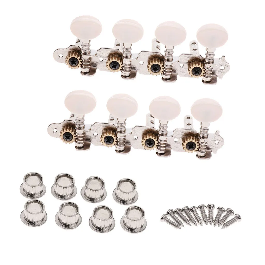 4L 4R Heavey Duty Steel Machine Heads Tuning Pegs Set For 8 String Mandolin