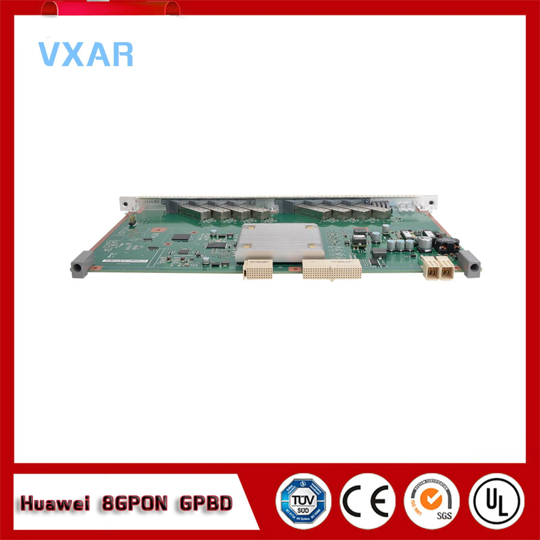 HUAWEI GPBD 8 портов GPON плата с 8 шт класс B+ SFP модуль