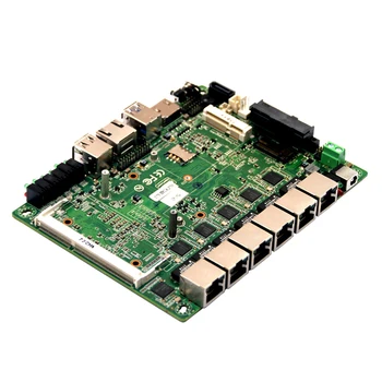 

2019 factory price 4th Haswell-U Soc i3/i5/i7 DDR3 6 lan firewall motherboard for pfsense