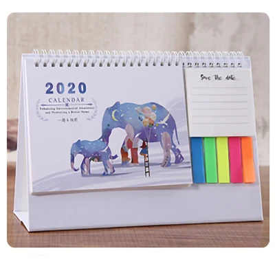 Деревянный настольный календарь, планировщик, многофункциональный стол, календарь, почтовые заметки, список, настольный календарь, офис - Цвет: B 002