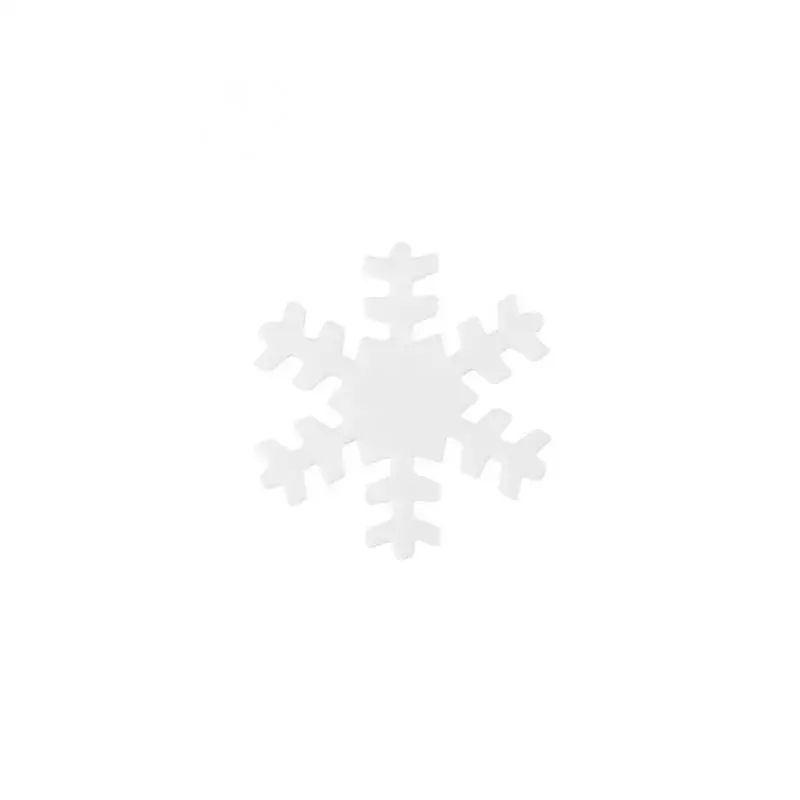 100 шт конфетти в форме снежинок нетканый материал Снежинка Декор стола Рождественские Зимние украшения вечерние принадлежности реквизит для праздников