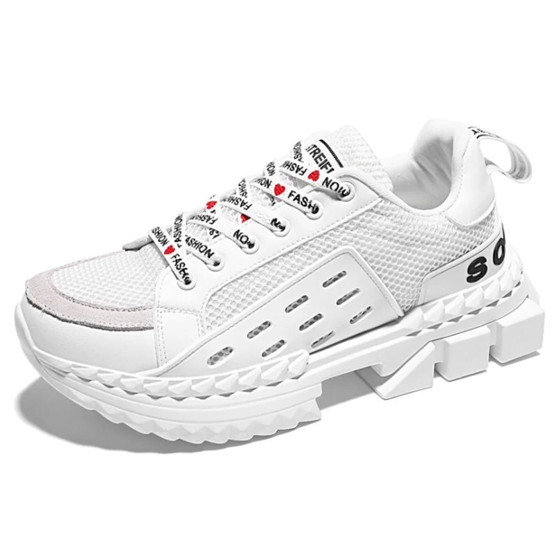 Дизайнерская обувь для мужчин в стиле ретро, кроссовки Kanye West в стиле хип-хоп, белая легкая дышащая мужская повседневная обувь, мужские кроссовки, zapatos hombre - Цвет: B 1