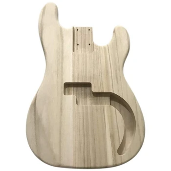 

Unfinished Handcrafted DIY Guitar Body Polished Wood Type Electric Guitar Maple for PB Style Bass Guitar Body