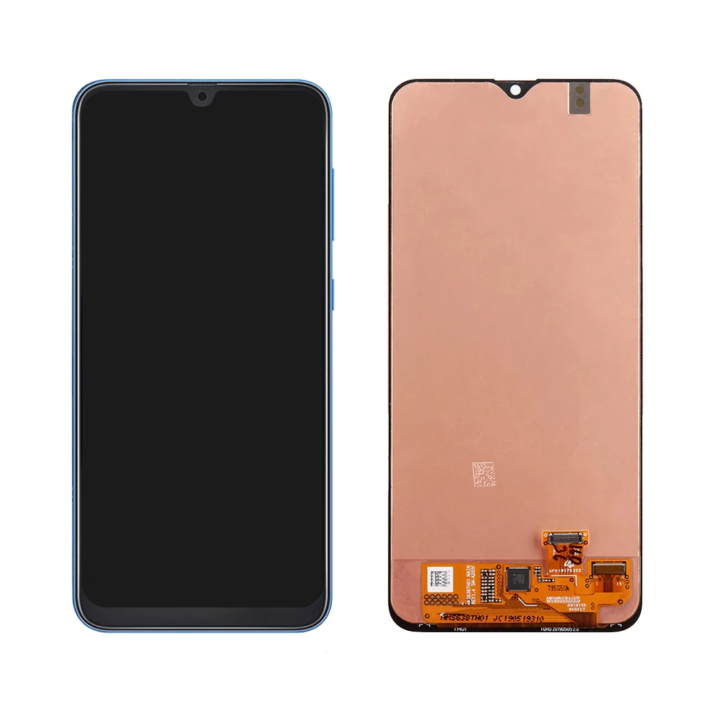 6," AMOLED для samsung Galaxy A50 lcd сенсорный экран дигитайзер в сборе для samsung A50 дисплей с рамкой Замена SM-A505 lcd