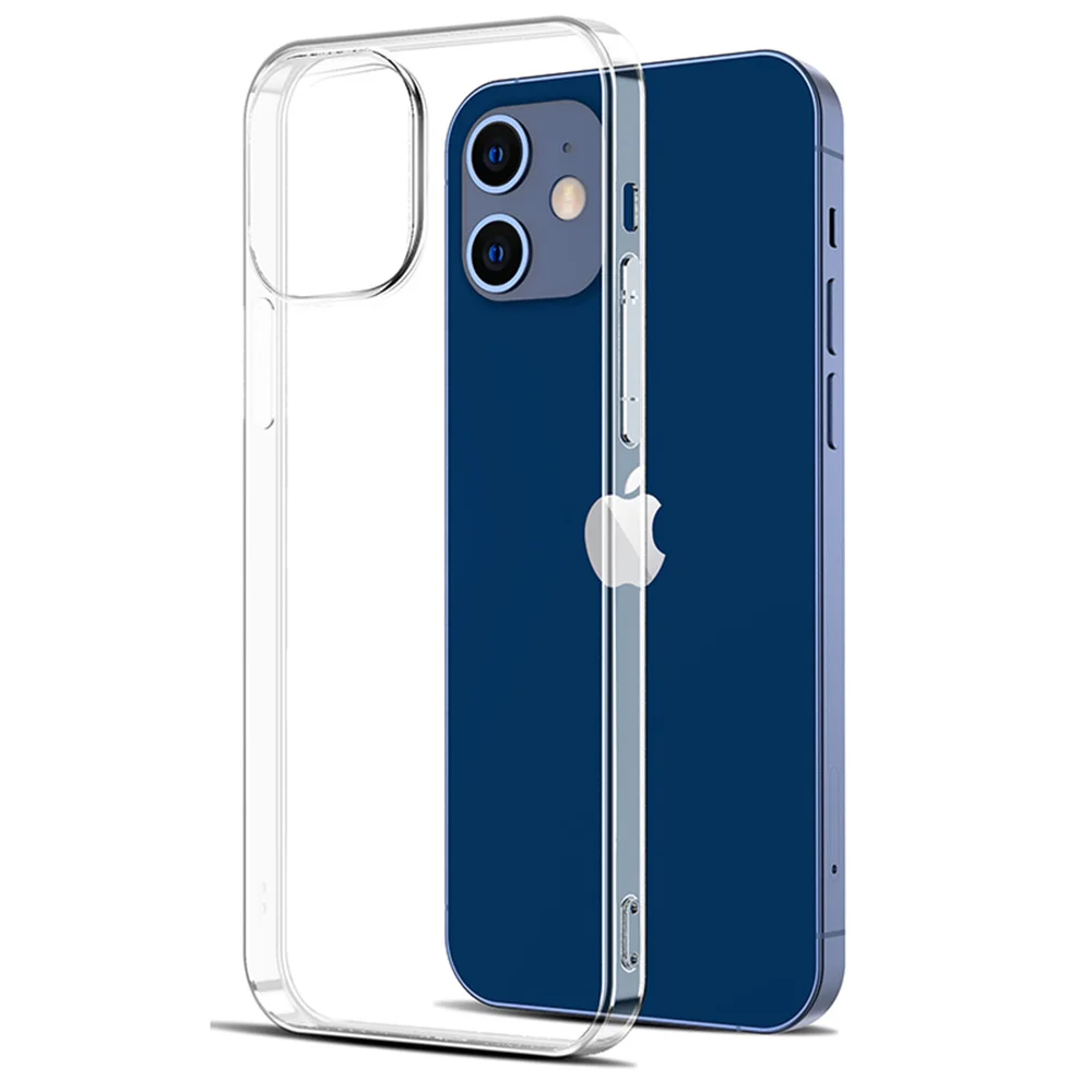 Transparent Silicone Phone Case - Soft TPU Back Cover