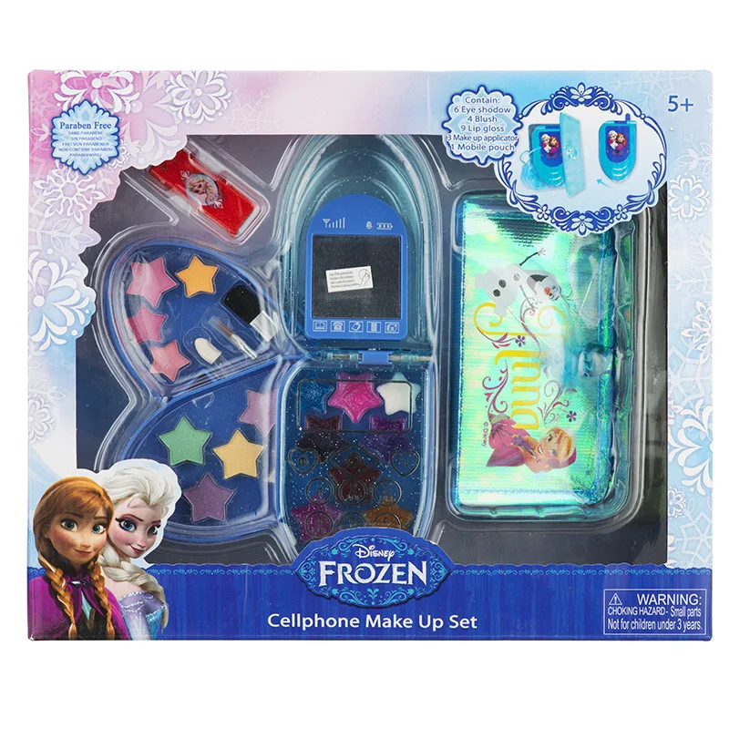 

Frozen Fashion Mobile Phone Makeup Set Disney Licensed Merchandise CHILDREN'S Makeup Birthday Gift Toy