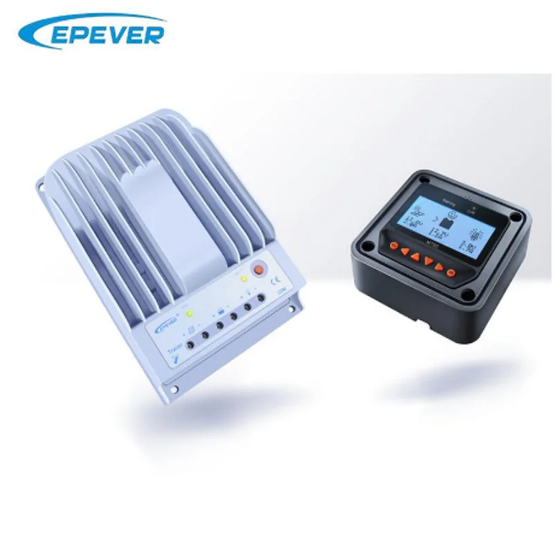 Epever 20a 12v 24v New Tracer 2215bn 20amps Mppt Solar Charge Controller Boost Float Charging