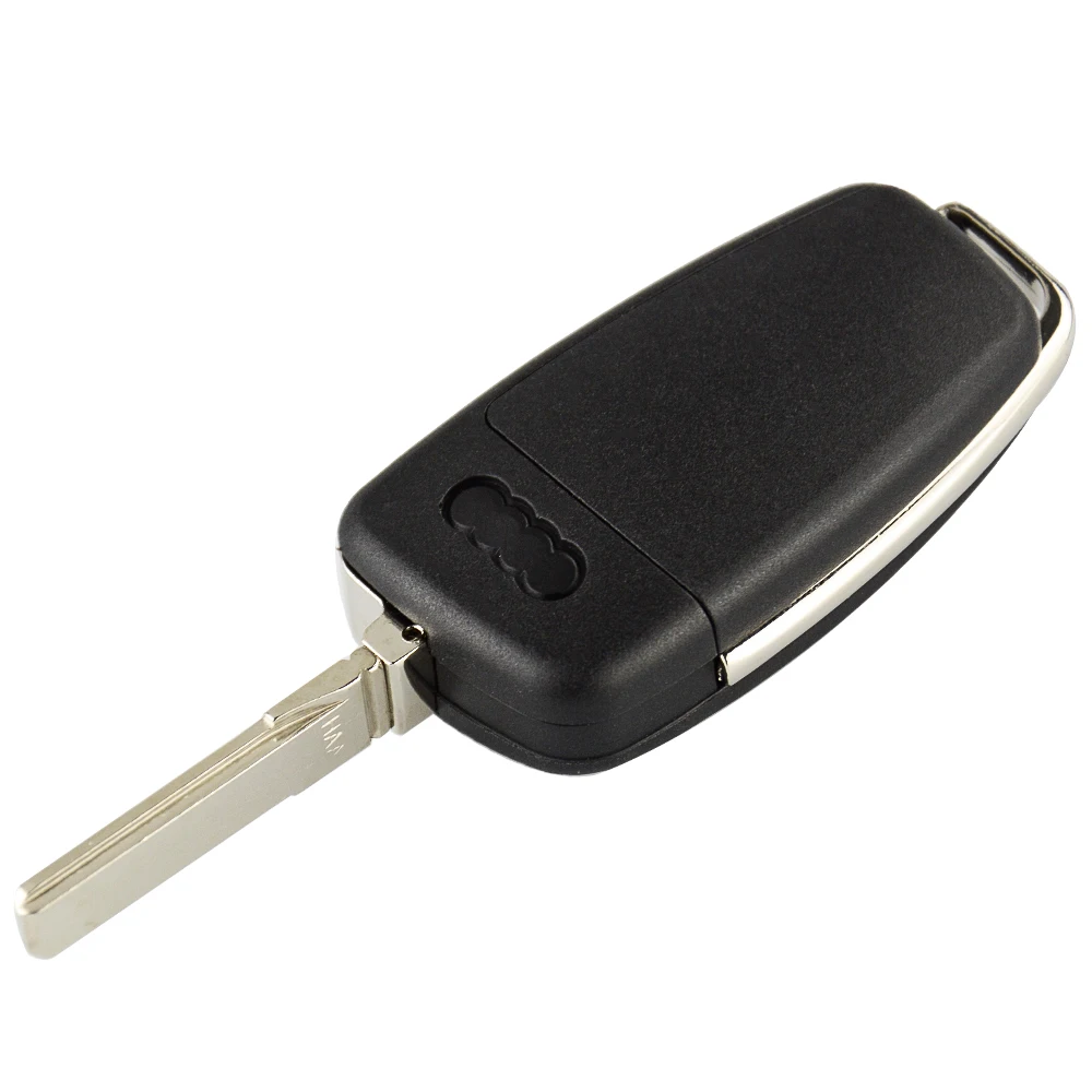 US $22.99 OkeyTech for Audi A3 TT Car Key 3 Button Remote Smart Flip Replacement Key ID48 Chip Ring HAA HU66 Blade