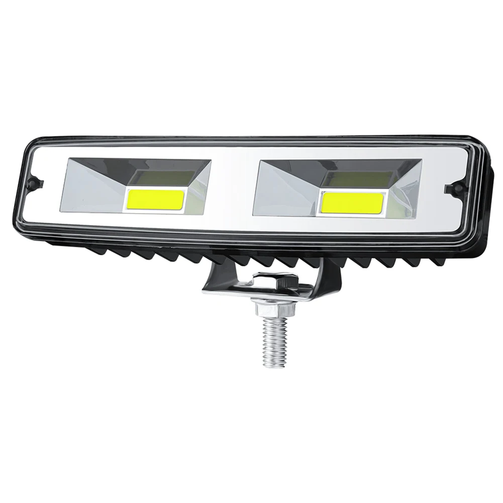 Беспроводной Светодиодный прожектор светильник s 2X18 W 12V COB рабочий Светильник лампы пятно луча бар автомобилей SUV внедорожный противотуманный автомобильный внедорожный фонарь светильник бар