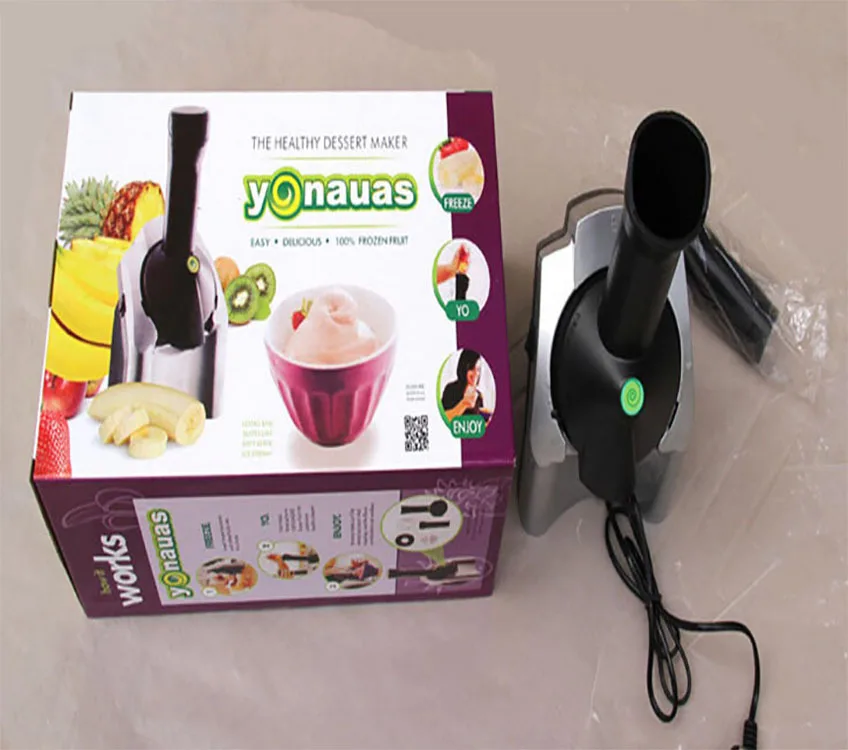 

Patented Product Ice Cream Machine Household Electric Fruit Ice Cream Machine Children Ice Cream Maker