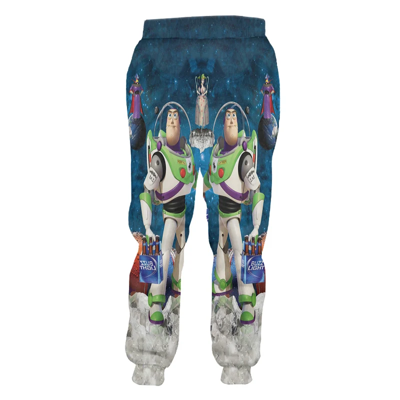 3D Print Cartoon Toy Story Buzz Lightyear Sweatpants Men/women Loose Joggers Boys Casual Long Pants Loose Man's Leisure Trousers