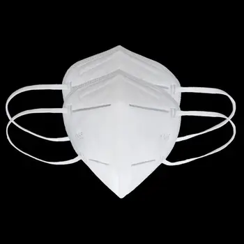 

2pcs Industrial Face Mask Non-woven Dust Mask Cloth Cycling Motorcycle Bicycl Protective Dustproof Earloop Masks Cover