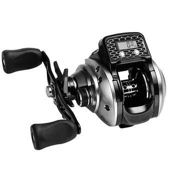 

Digital Display Fishing Reel 6.3:1 16+1BB Baitcasting Reel with Larger Ceramic Line Baitcasting Reel Fishing