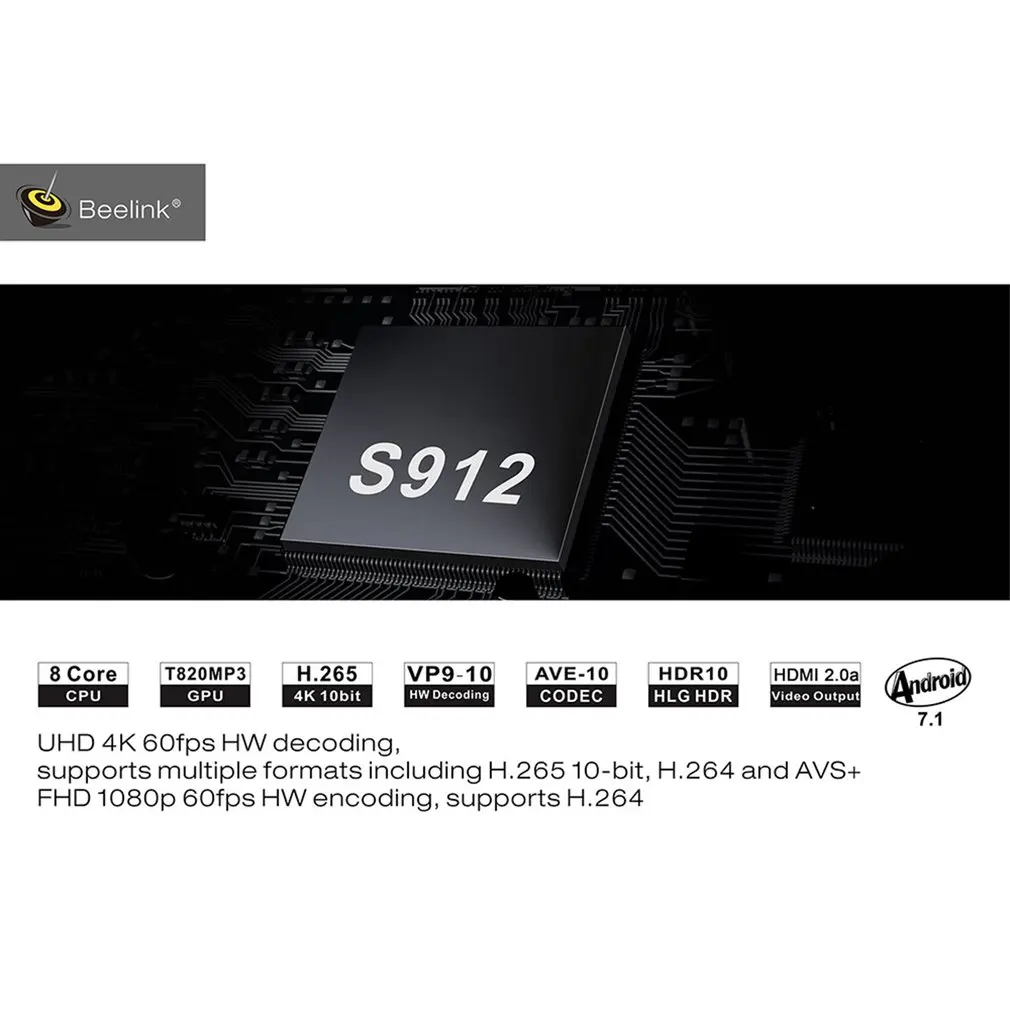 Beelink GT1 3g+ 32GG двухдиапазонный 2,4G& 5,8G wifi 4,0 сетевой ТВ-приставка